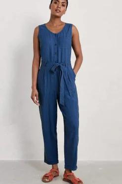 Abbey Pool Sleeveless Jumpsuit