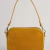 Annulet Leather And Suede Bag