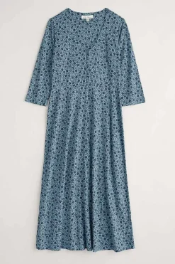 Ava Jersey V-Neck Dress