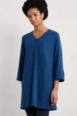 Brittlestar V-Neck Linen Blend Tunic