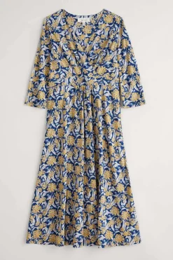 Chapelle 3/4 Sleeve Jersey Dress (Gots)
