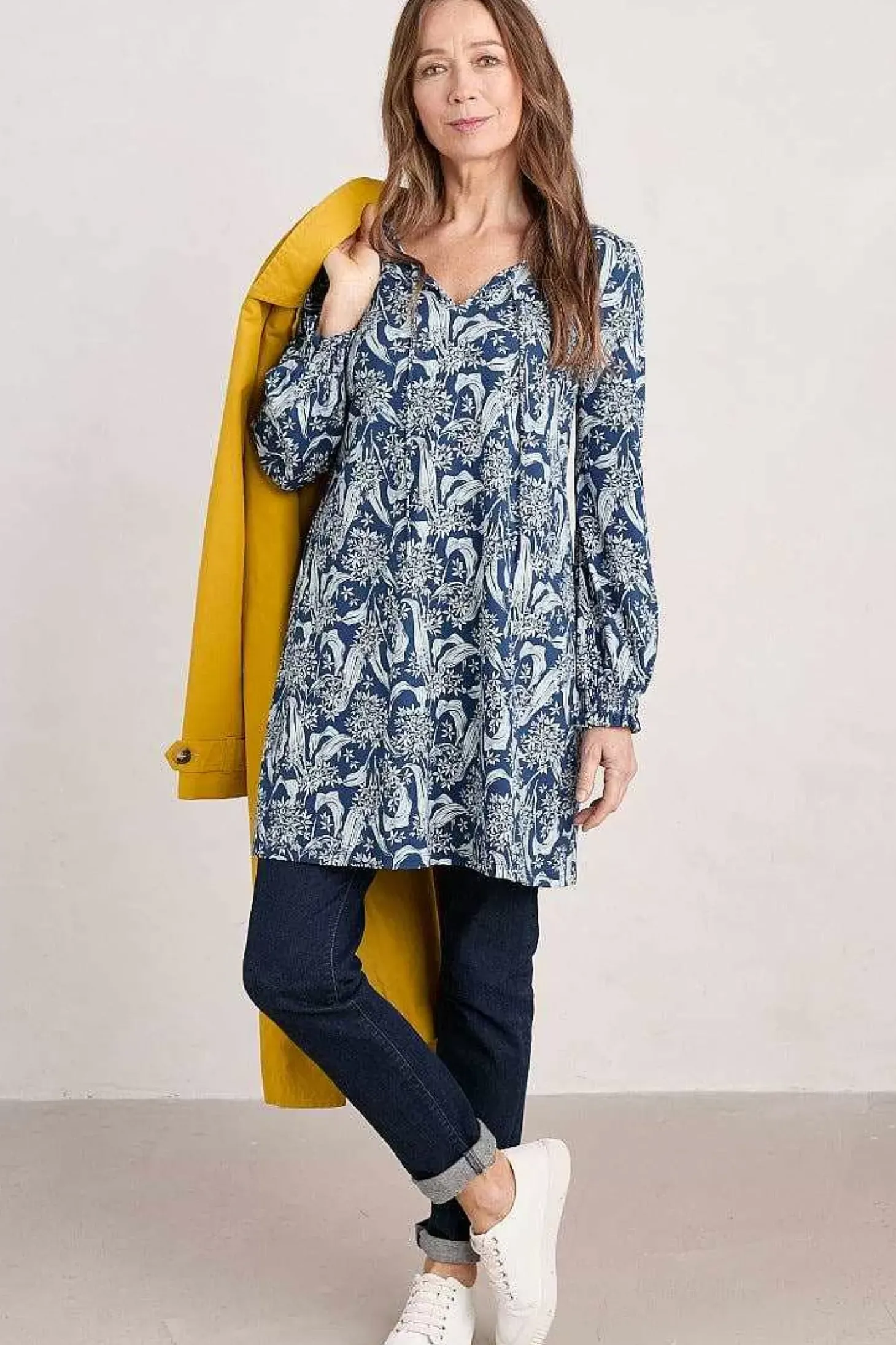 Composition Organic Cotton Jersey Tunic (Gots)