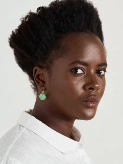 Condurrow Beaded Drop Earrings