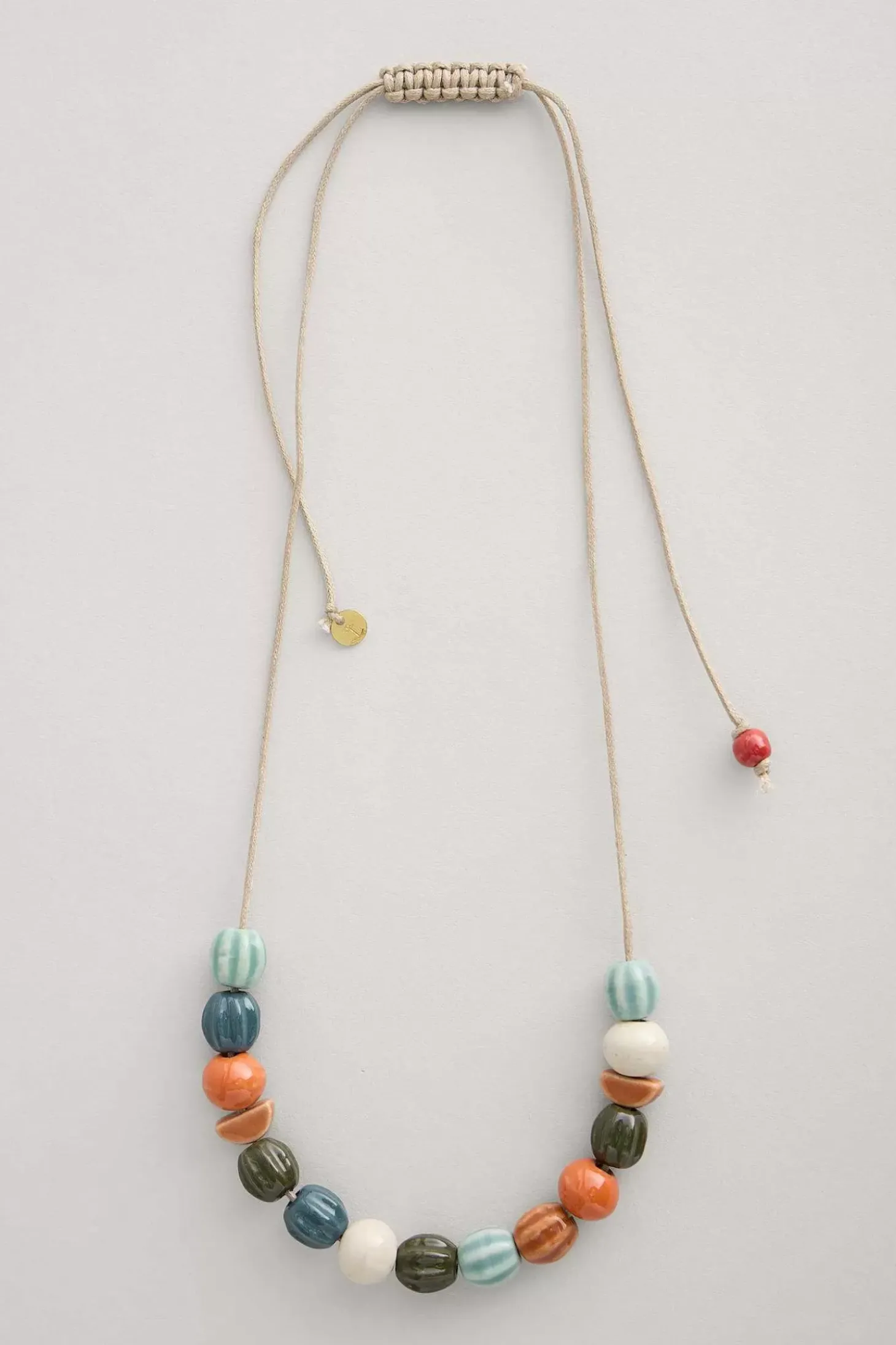 Conifer Ceramic Bead Necklace