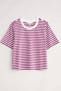 Copseland Striped Organic Cotton T-Shirt (Gots)