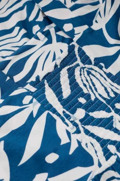 Deep Water Tiered Dress