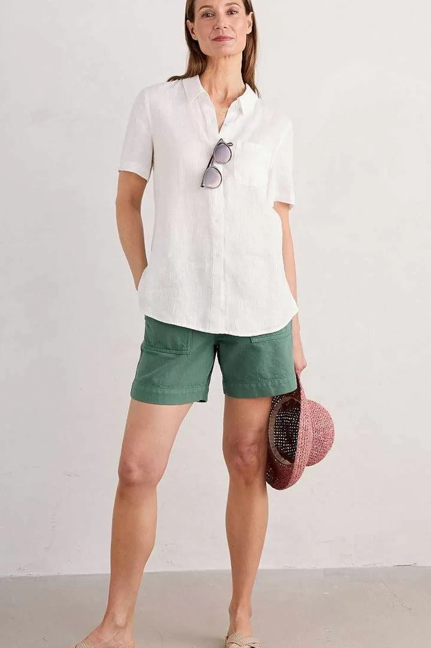 Drydock Short Sleeve Linen Shirt