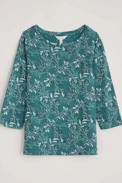 Easel 3/4 Sleeve Top