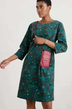 High Key Needlecord Dress