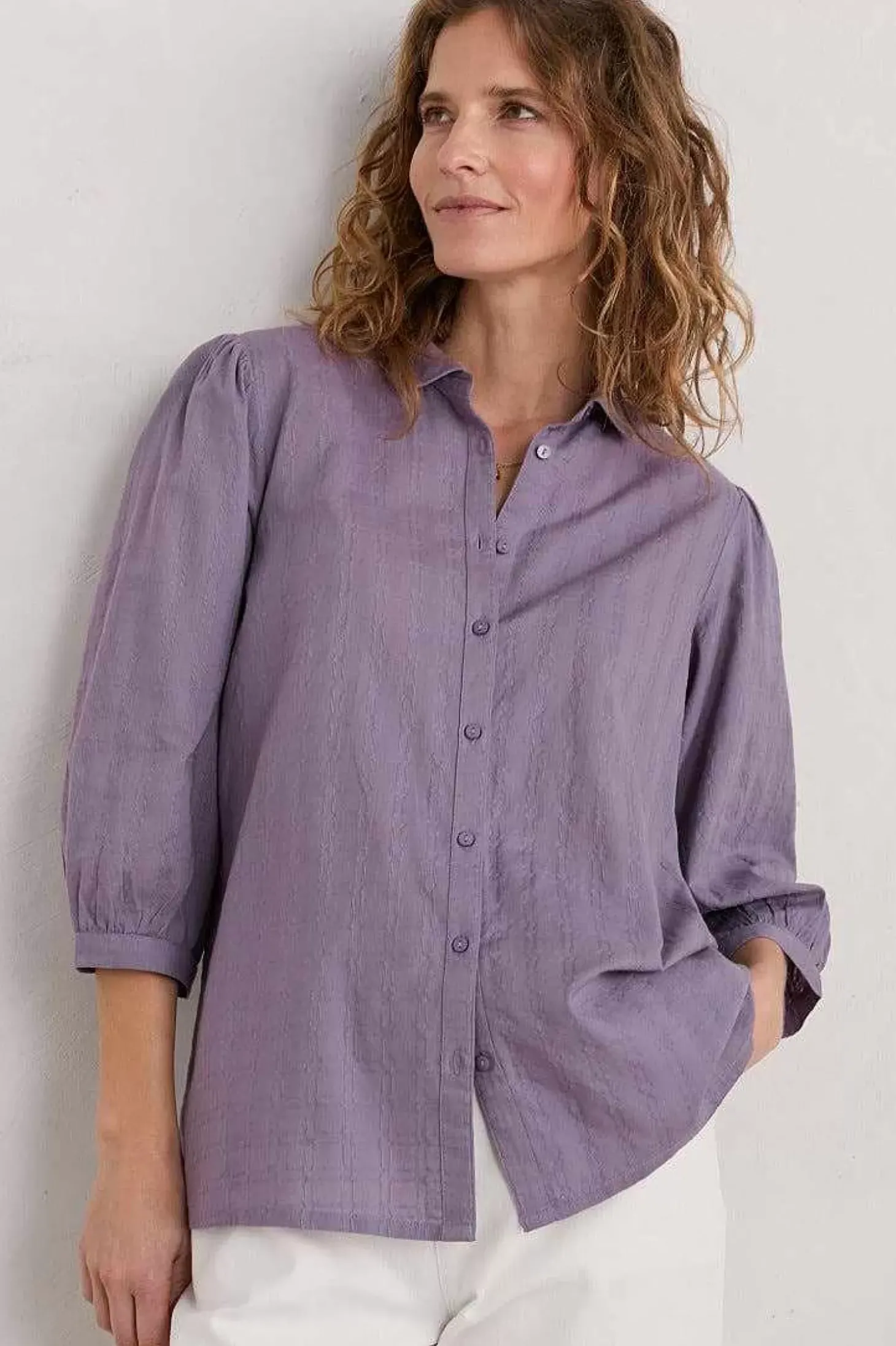 Hope Cottage Organic Cotton Check Blouse