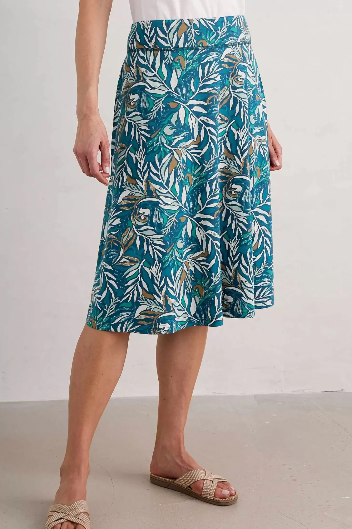 Jessica Grace A-Line Jersey Skirt