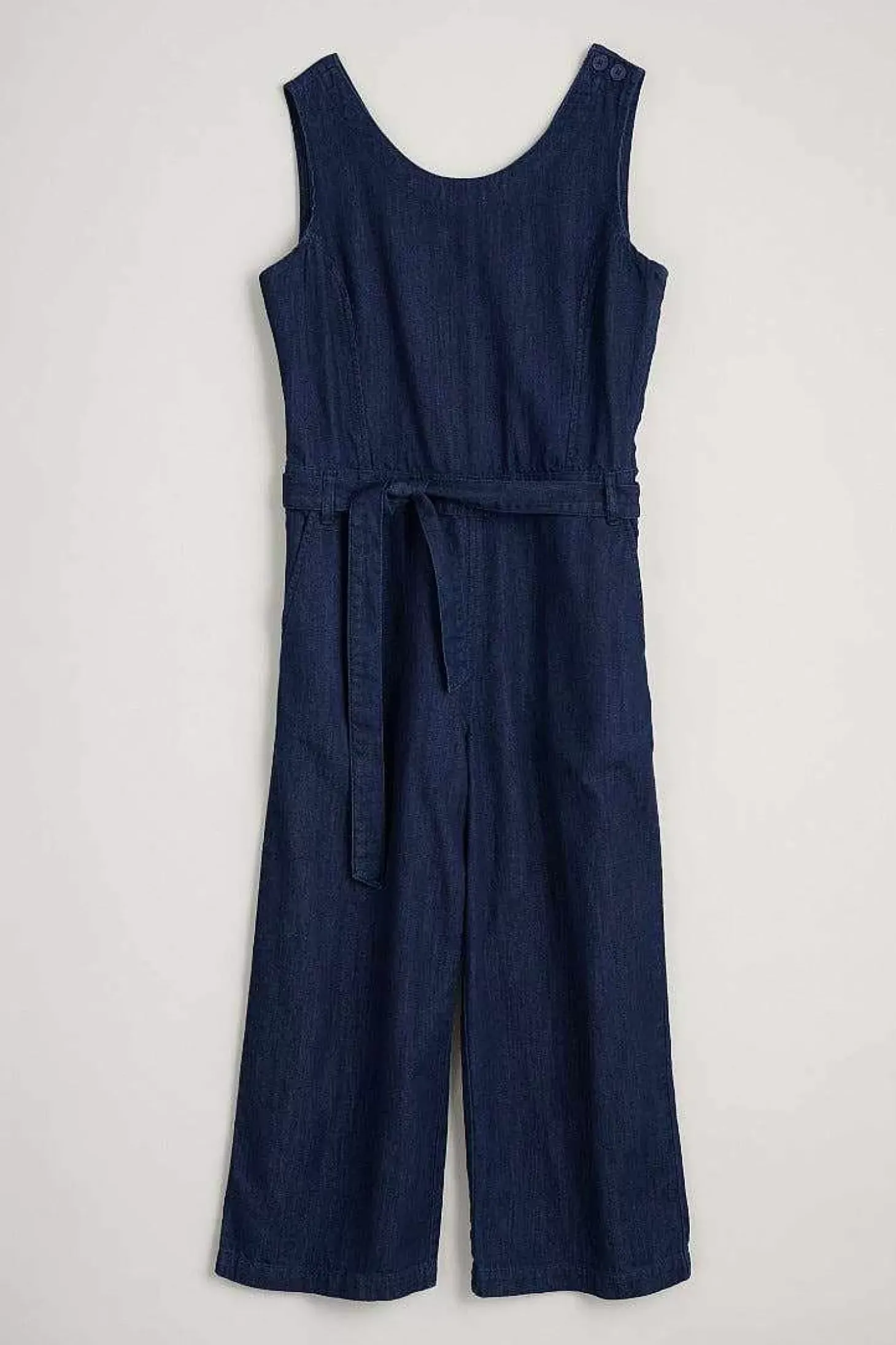 Kenethel Sleeveless Wide Leg Jumpsuit