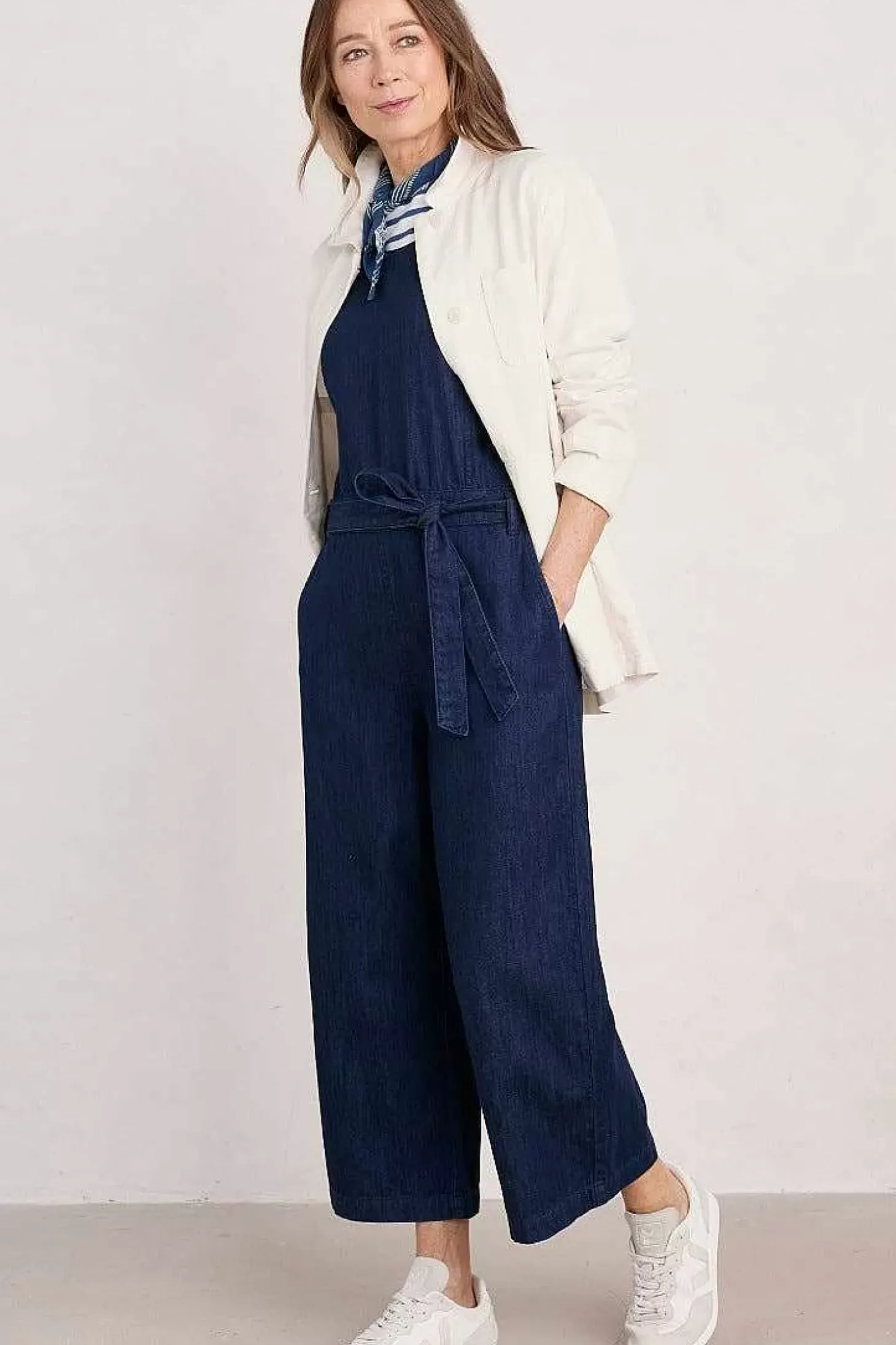 Kenethel Sleeveless Wide Leg Jumpsuit