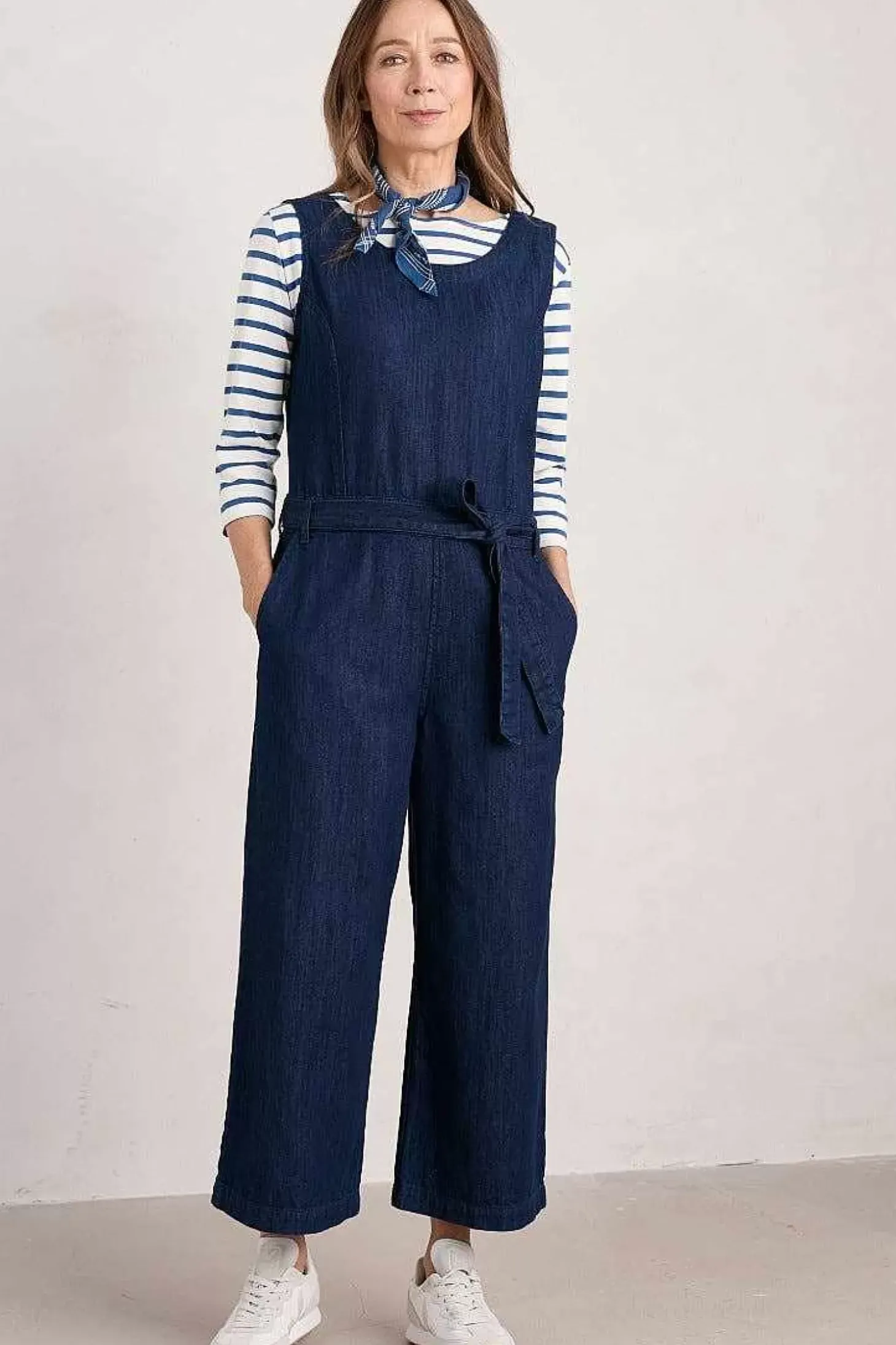 Kenethel Sleeveless Wide Leg Jumpsuit