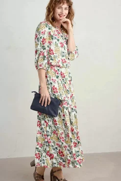 Lethlean Pleated Maxi Skirt