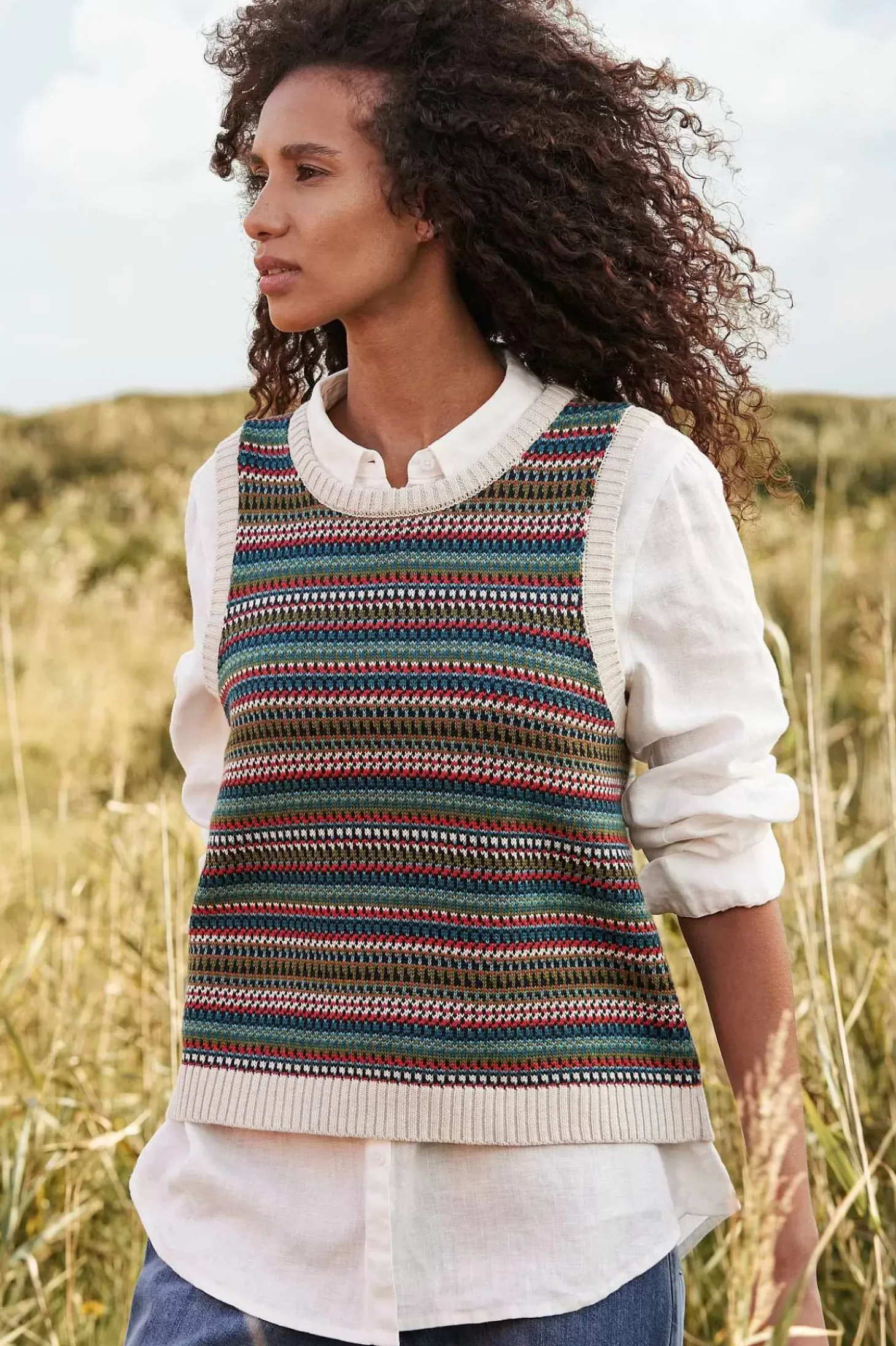Little Grebe Fair Isle Vest
