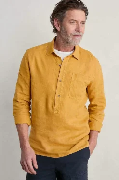 Men's Artist's Linen Shirt