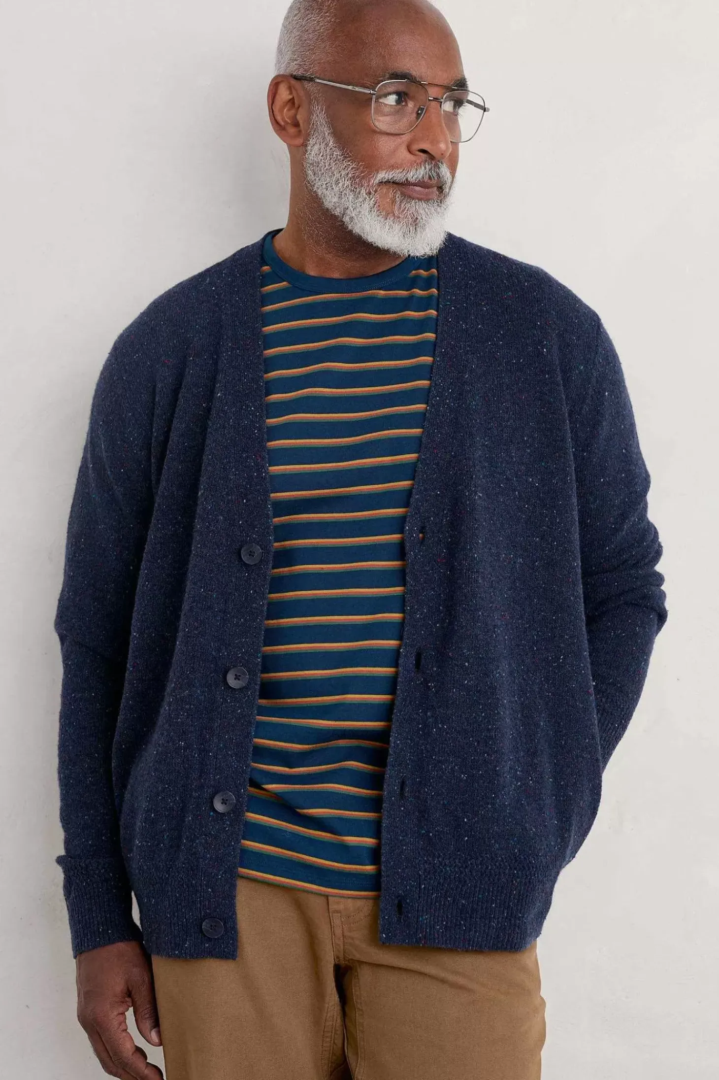 Men's Cleer Lambswool Blend Cardigan