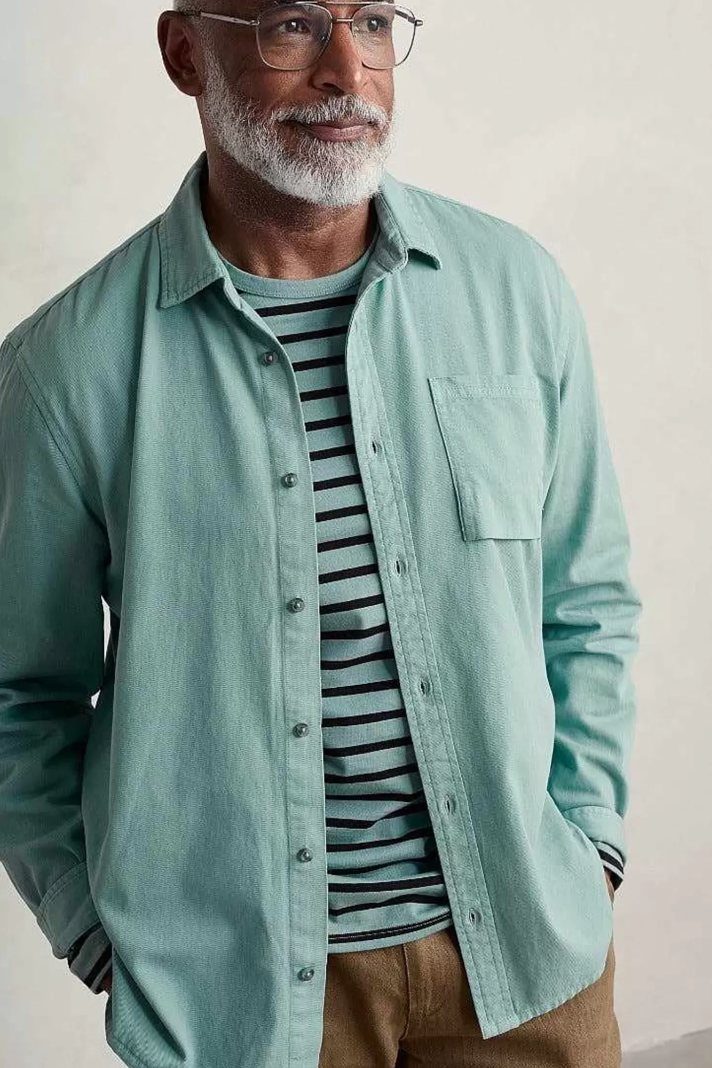 Men's Jackdaw Cotton Twill Shirt (Gots)