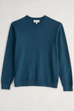 Men's Mainbrace Organic Cotton V-Neck Jumper