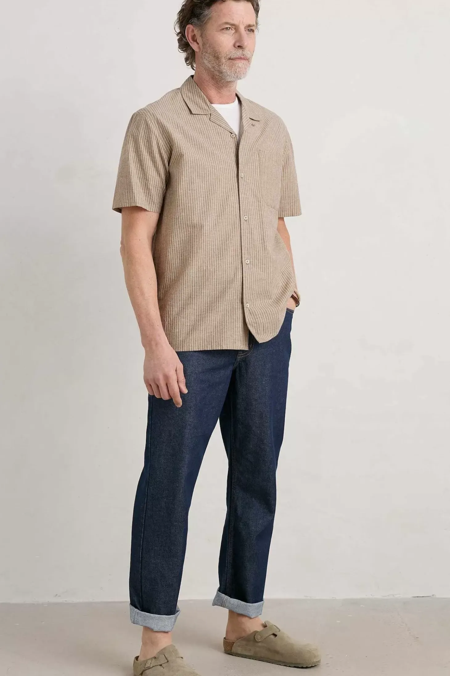 Men's Steersman Organic Cotton Straight Leg Jeans