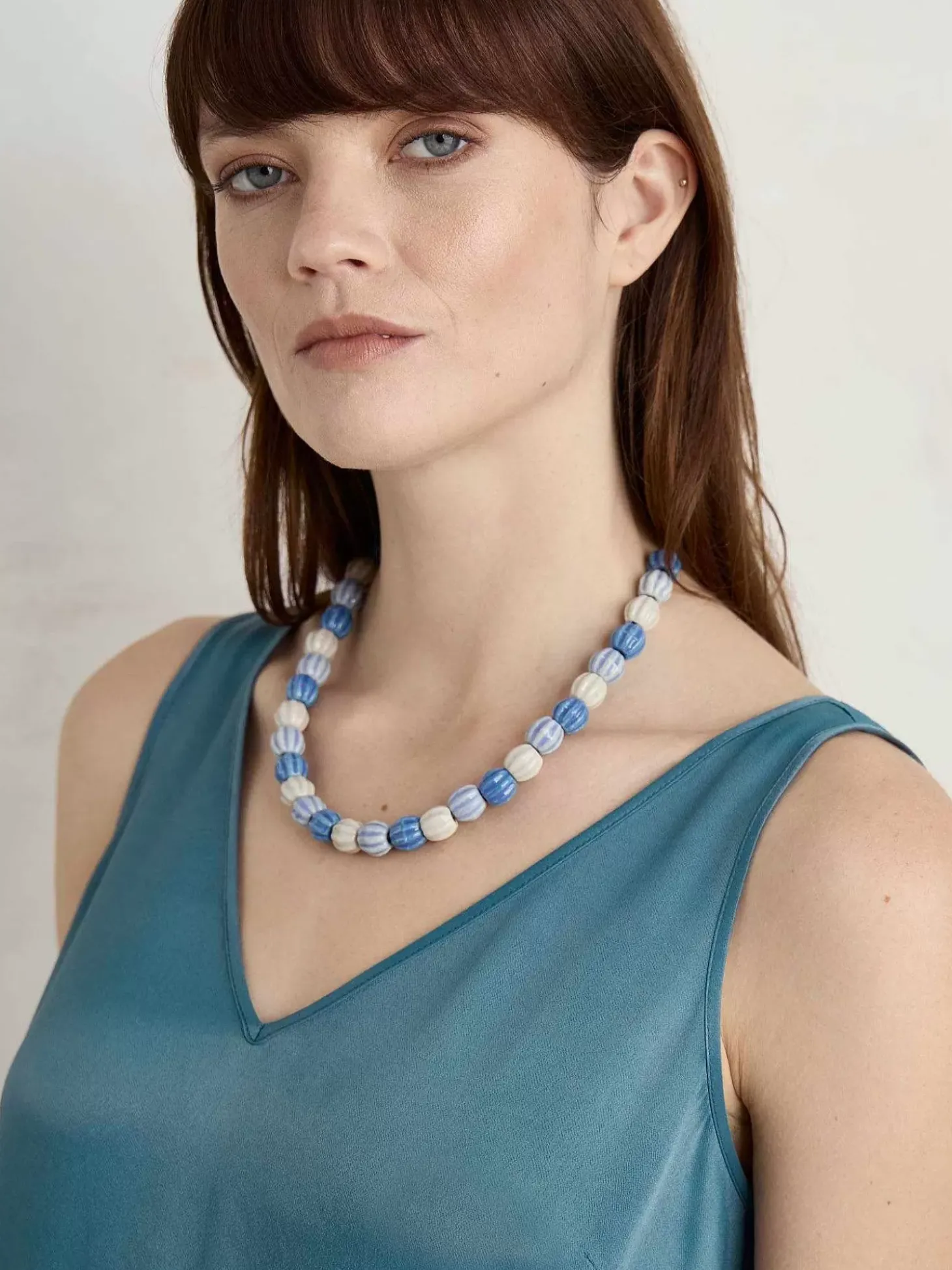 Moorland Haze Bead Necklace