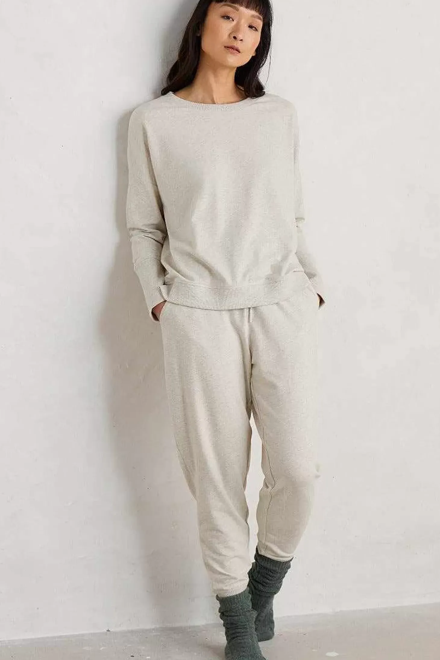 Night Air Organic Cotton Cuffed Joggers