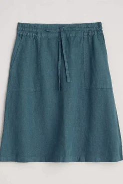 Pepper Moth Linen Skirt