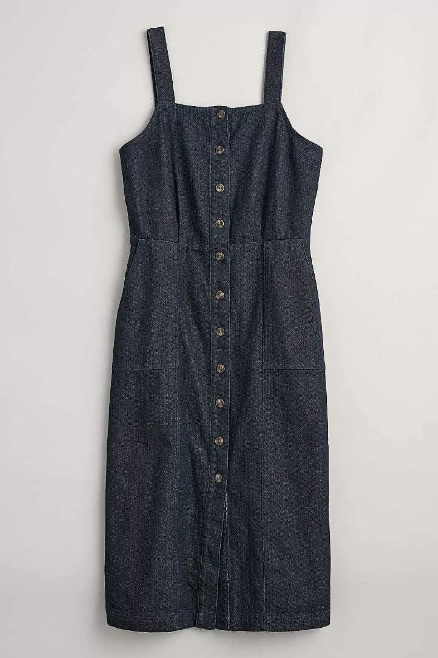 River Rock Midi Pinafore Dress