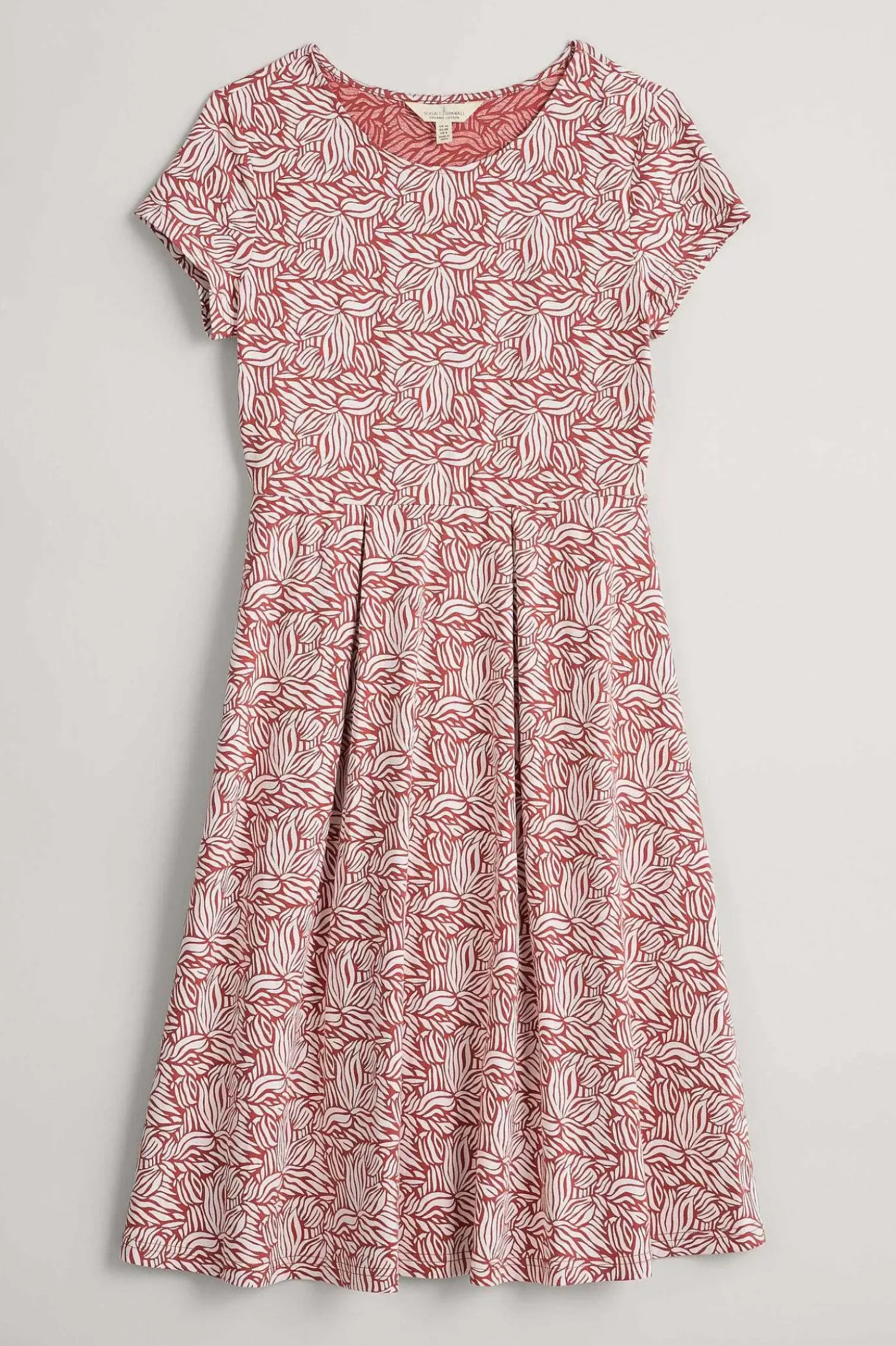 Riviera Fit-And-Flare Jersey Dress
