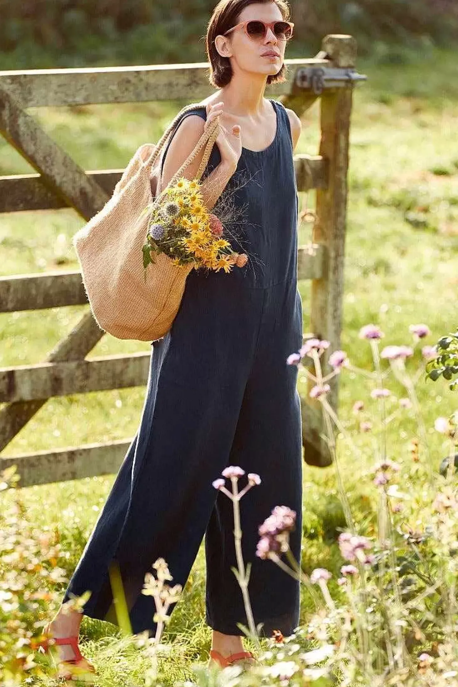 Salt Air Linen Jumpsuit