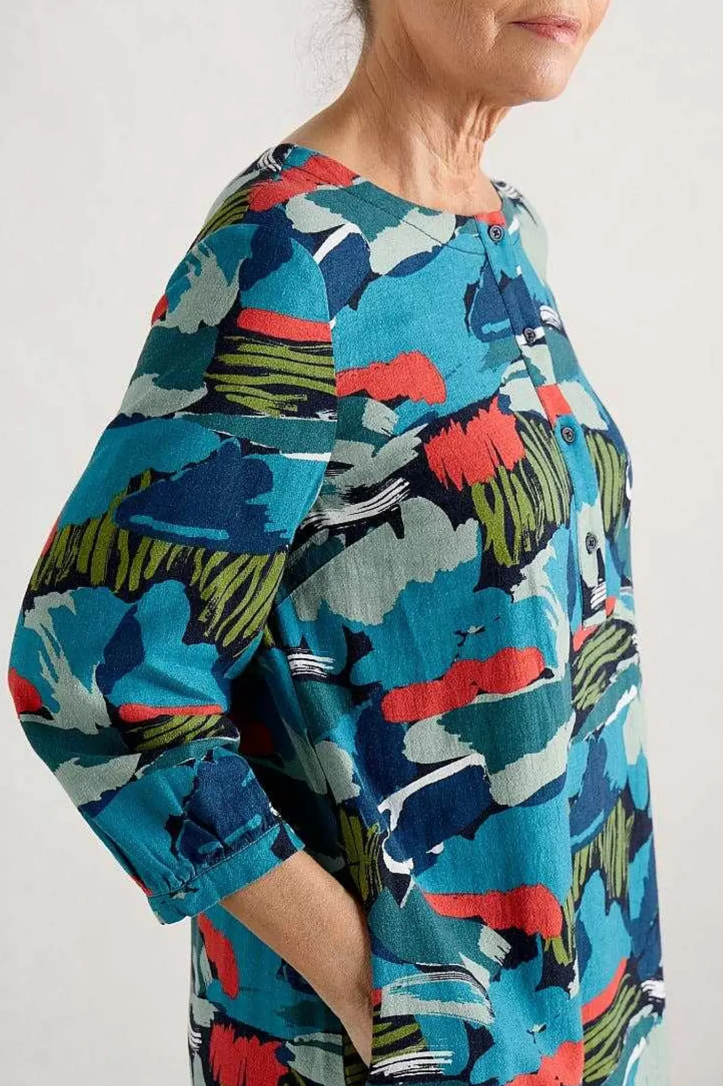 Sea Call A-Line Dress