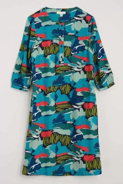 Sea Call A-Line Dress