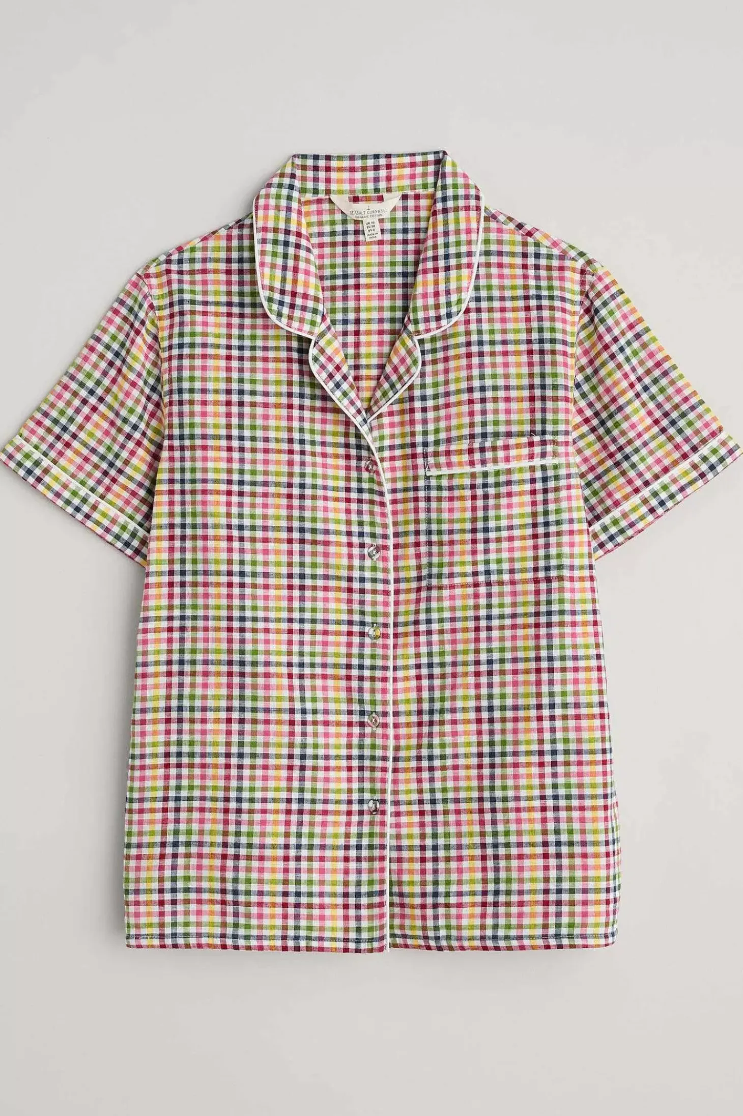 Senara Checked Summer Pyjamas