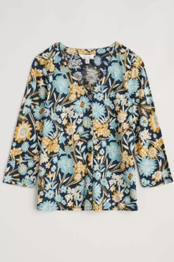 Studio Glass 3/4 Sleeve Top