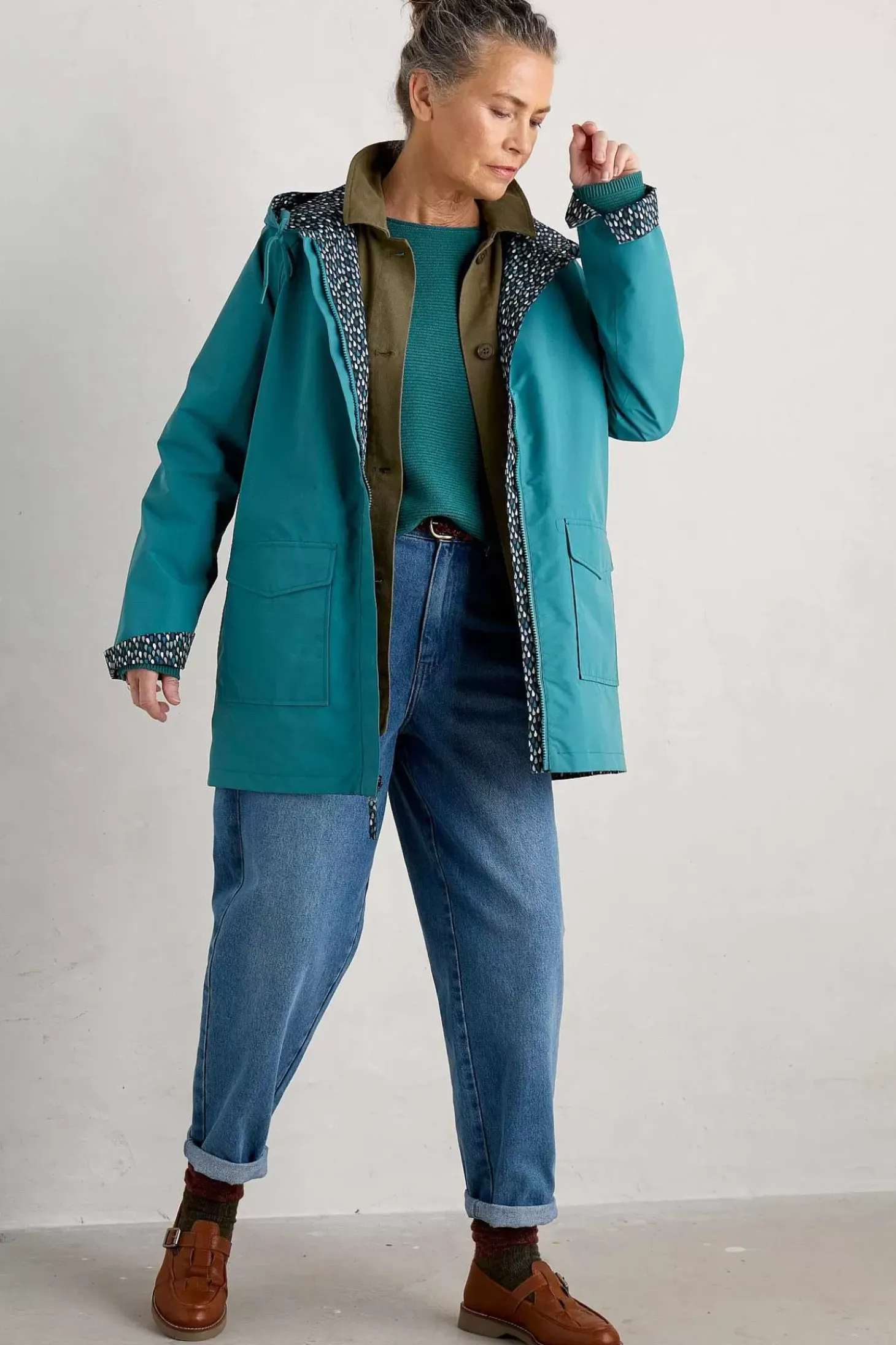 The Reversible Waterproof Raincoat