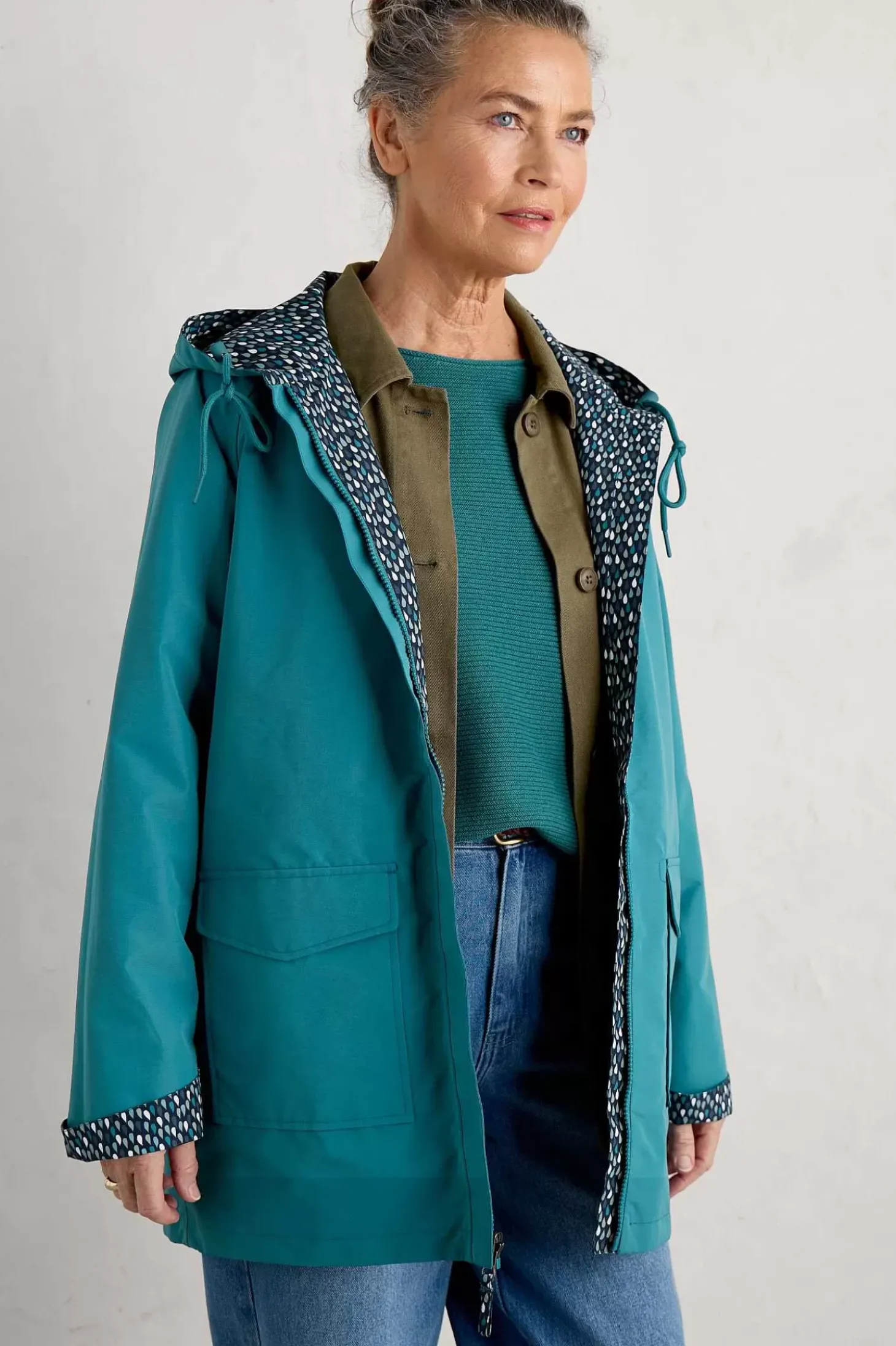 The Reversible Waterproof Raincoat