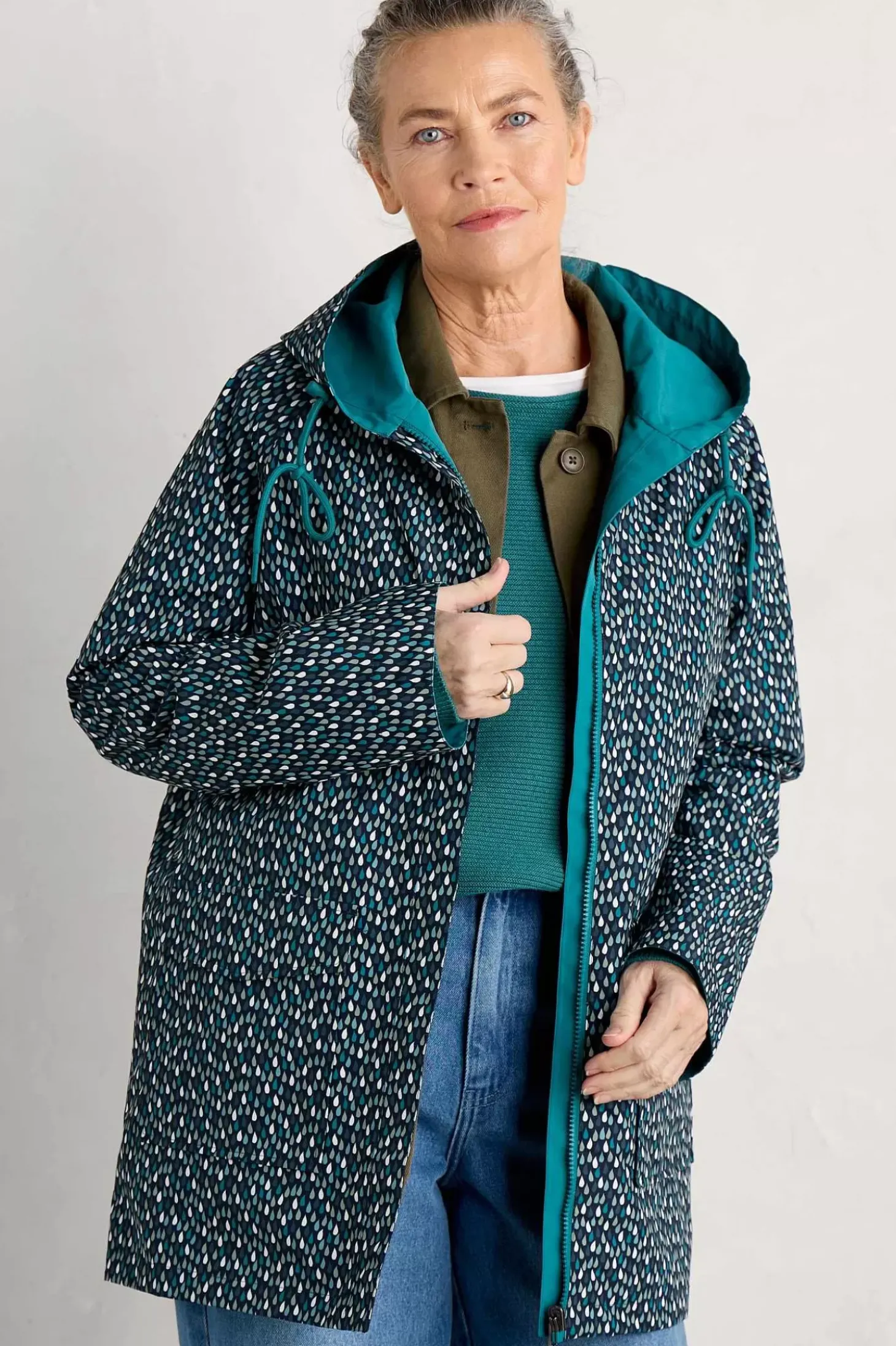 The Reversible Waterproof Raincoat