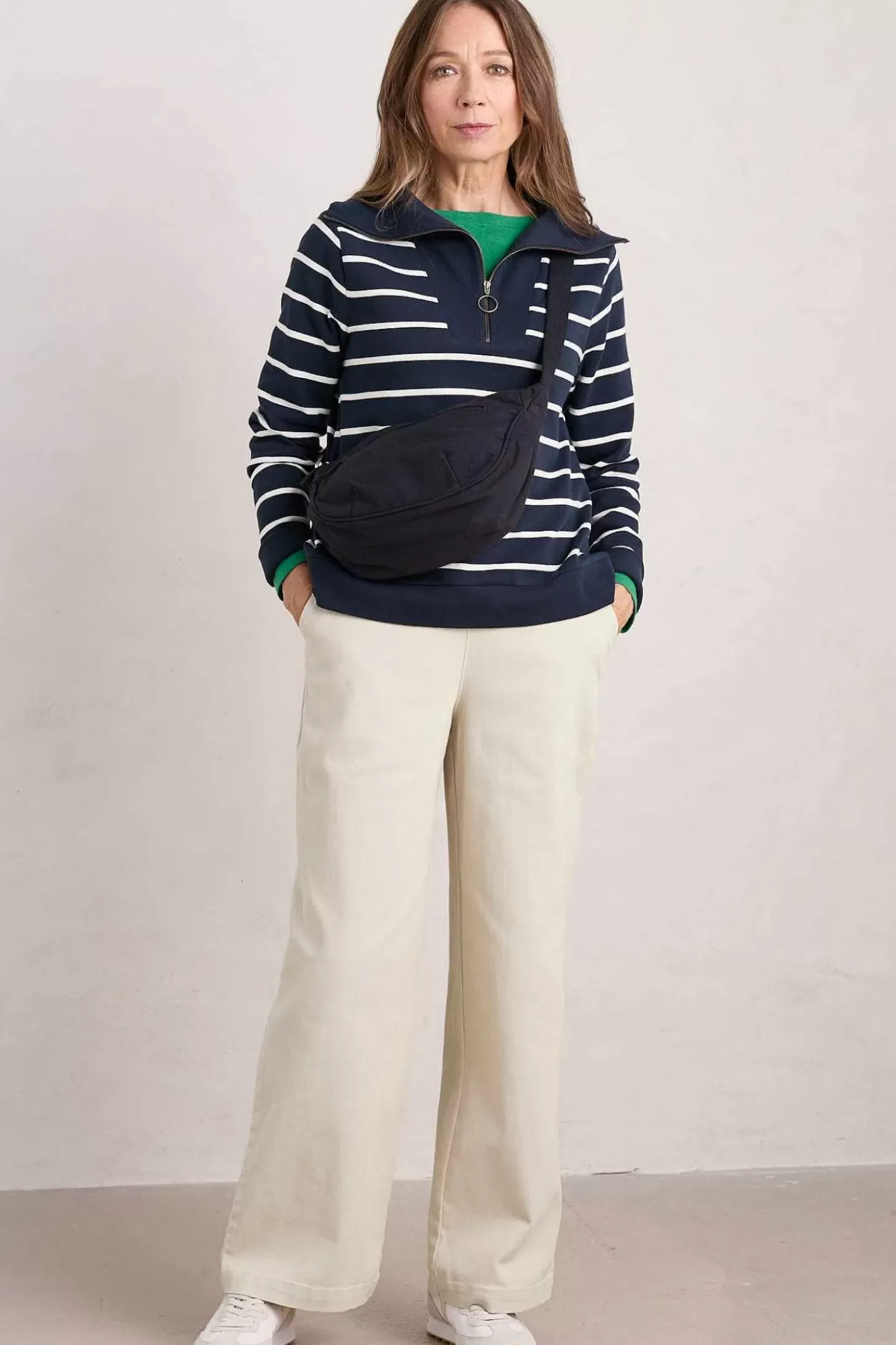 Tideline Collared Sweatshirt