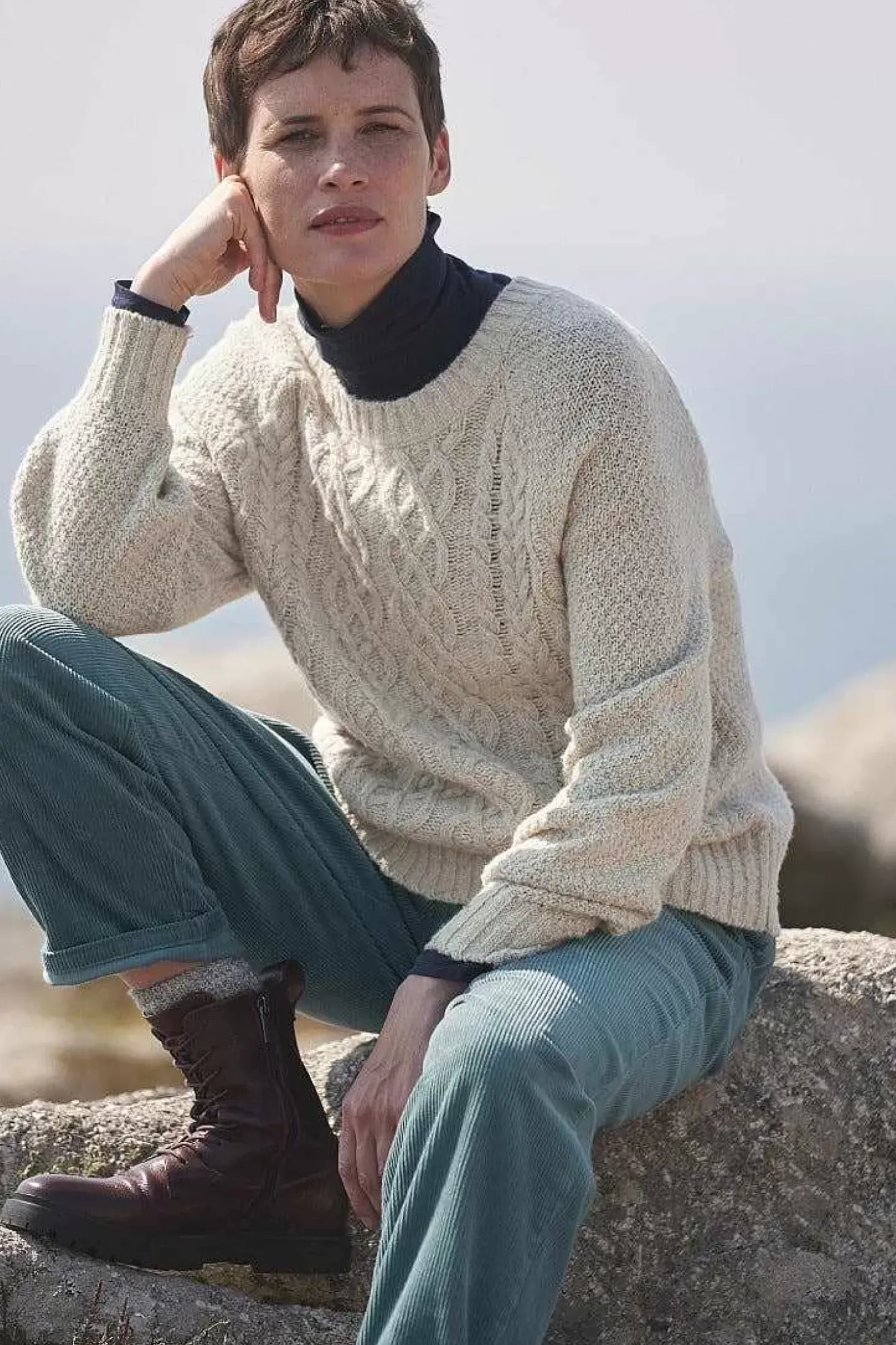 Tressa Cable Knit Jumper
