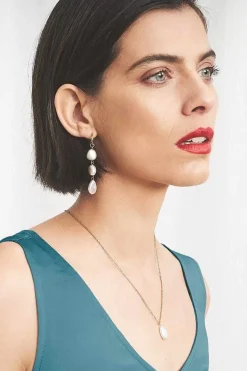 Valency Freshwater Pearl Drop Earrings