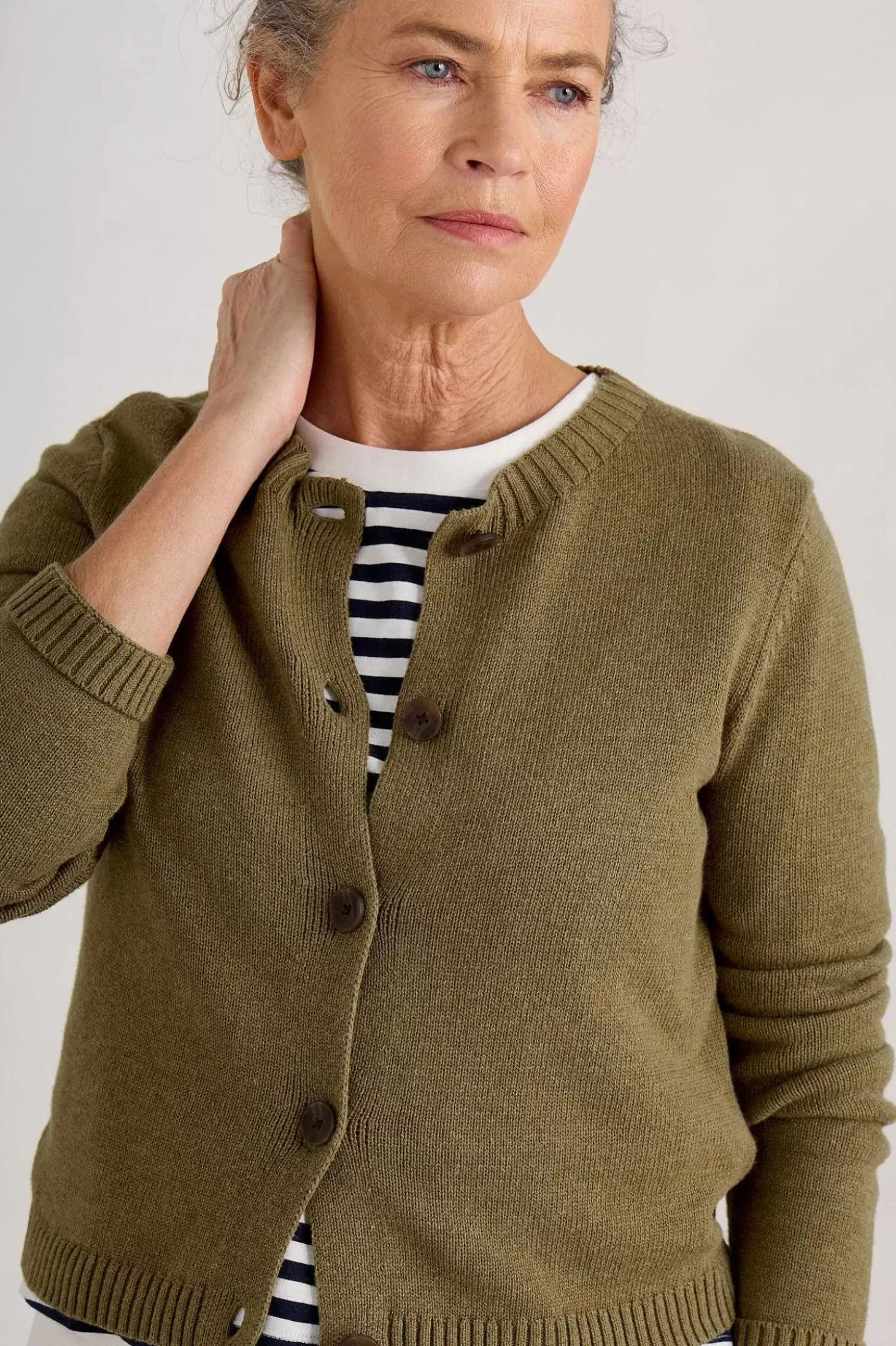 Wheal Pool Organic Cotton Cardigan