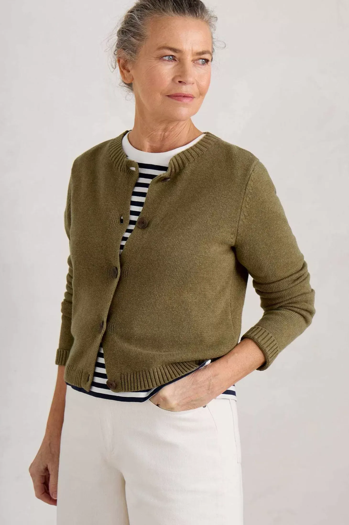 Wheal Pool Organic Cotton Cardigan