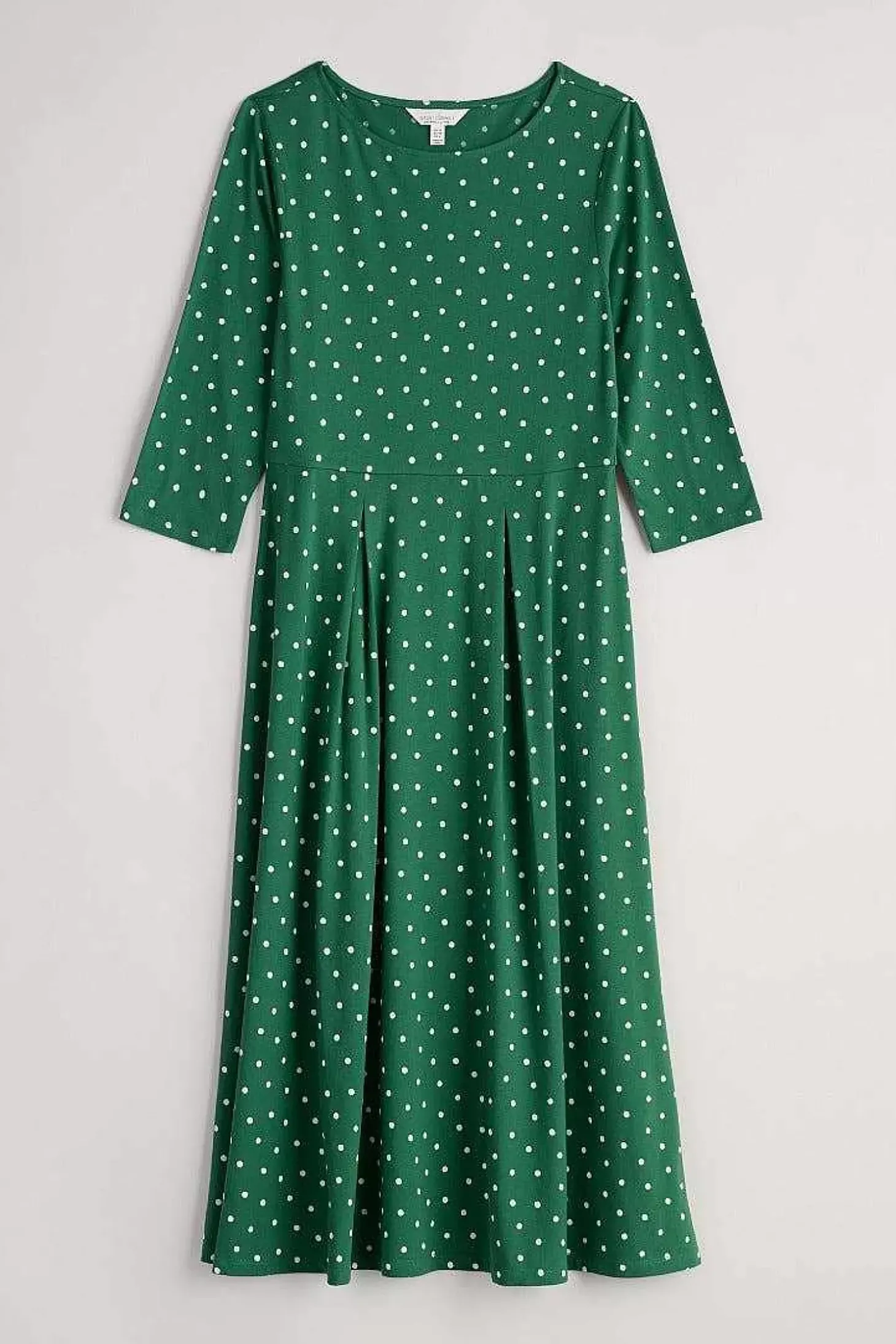 Wild Bouquet 3/4 Sleeve Midi Dress