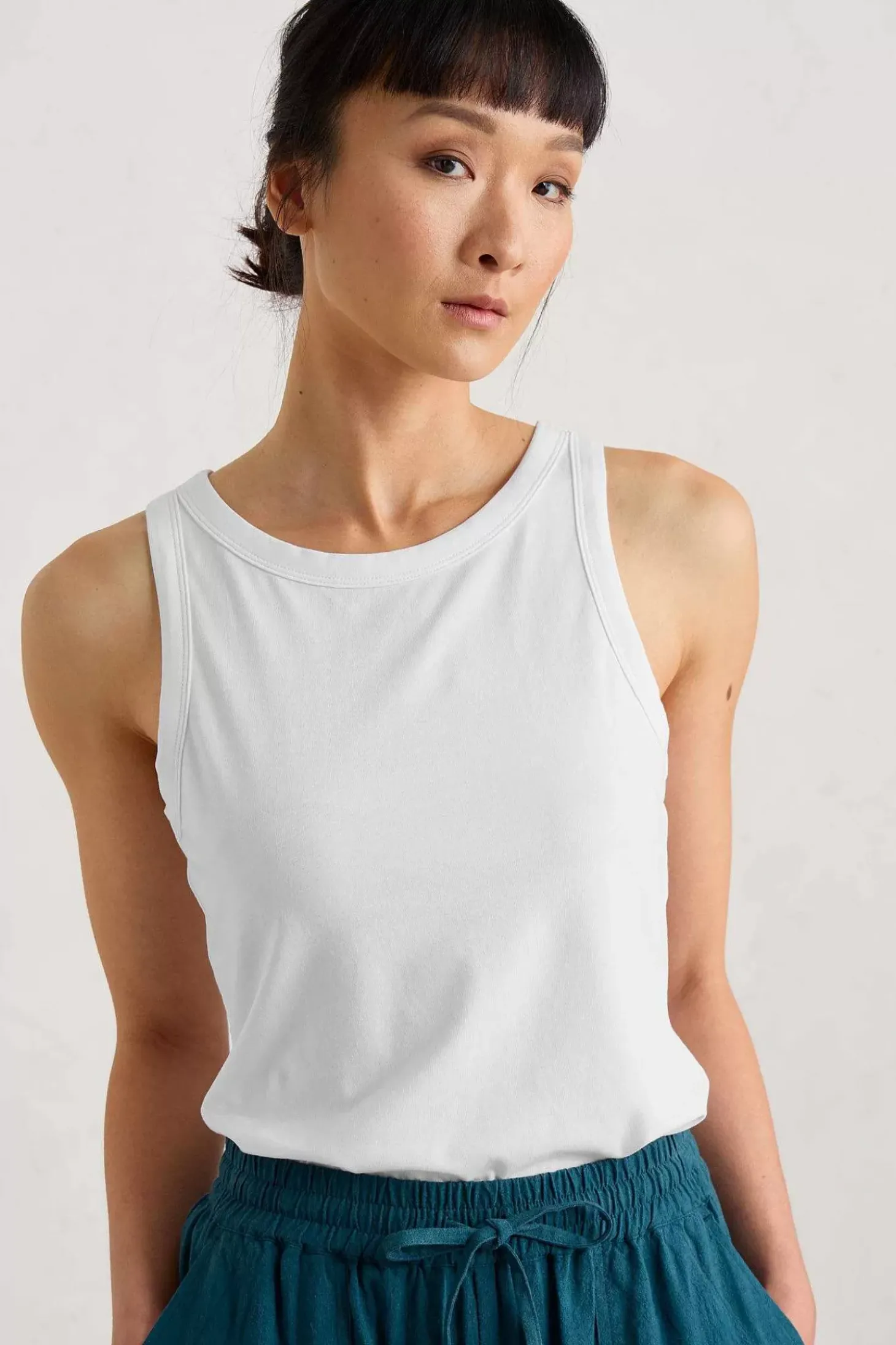 Wild Plain Organic Cotton Racerback Vest (Gots)