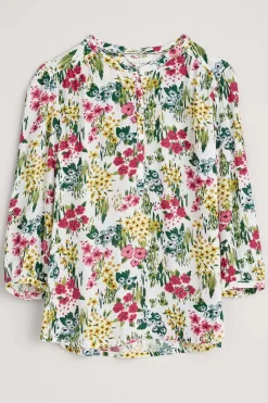 Willow Path 3/4 Sleeve Printed Shirt